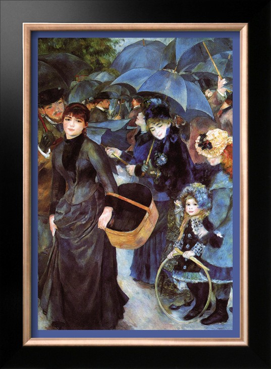 The Umbrellas - Pierre Auguste Renoir Painting